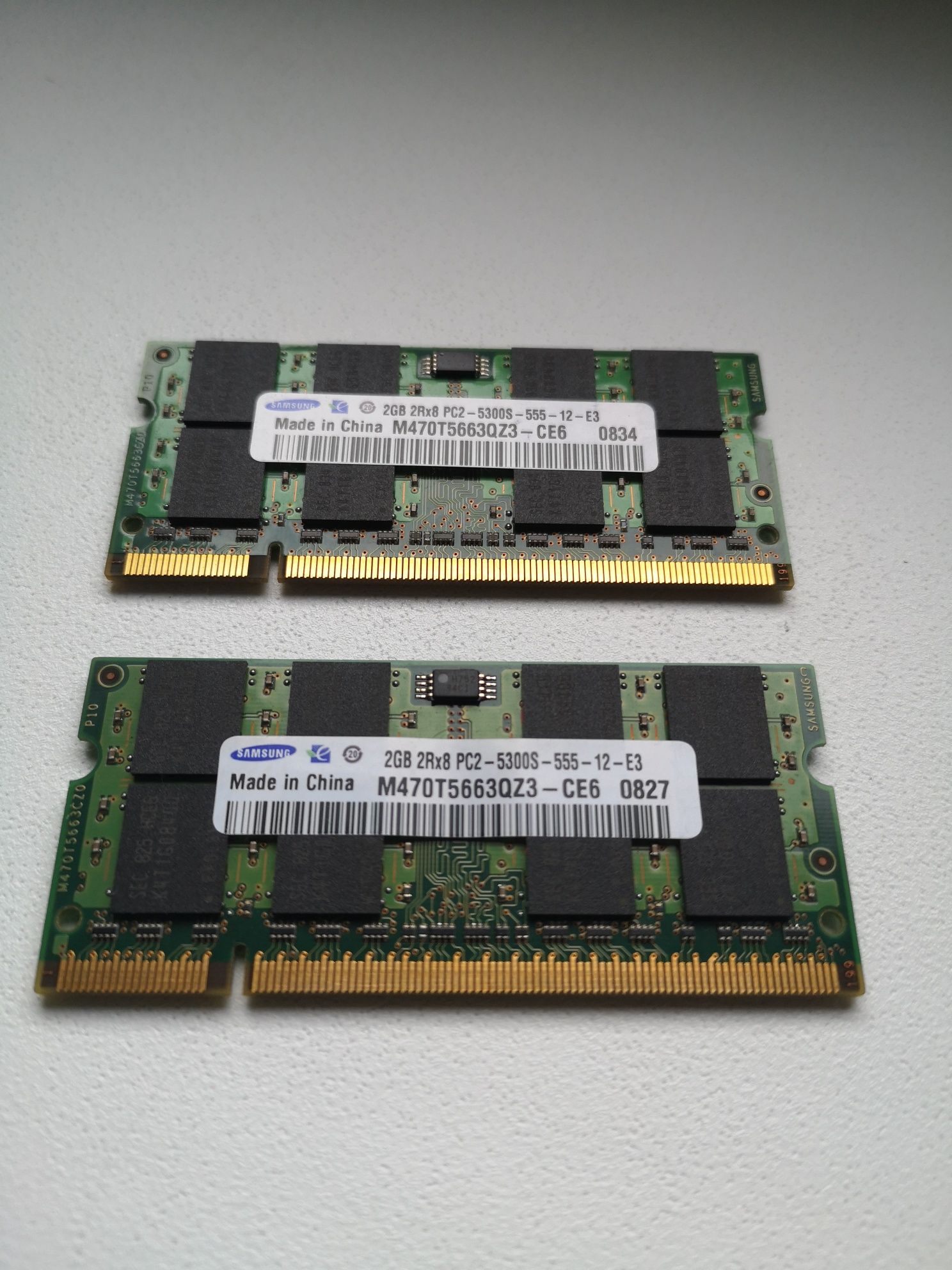 Pamięć 4GB DDR2 PC2-5300S M470T5663QZ3-CE6