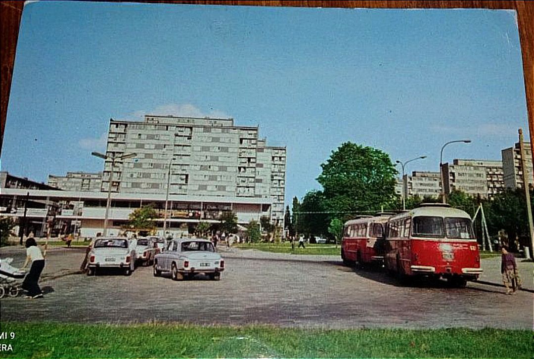 Pocztówki Łódź 1970.Piotrkowska i