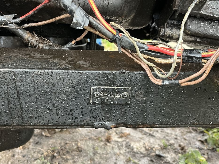 Трактор саморобний з документами