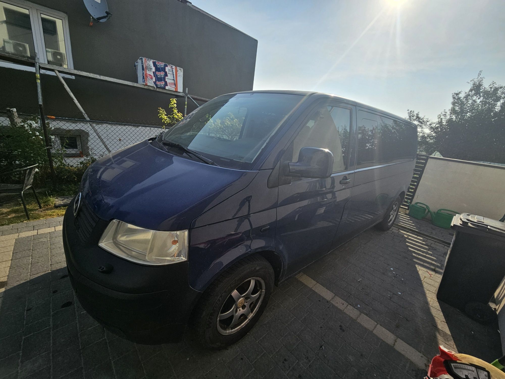 VW T5 caravelle LONG lift 1.9 tdi 105 HAK euro4  8 os. WARTO