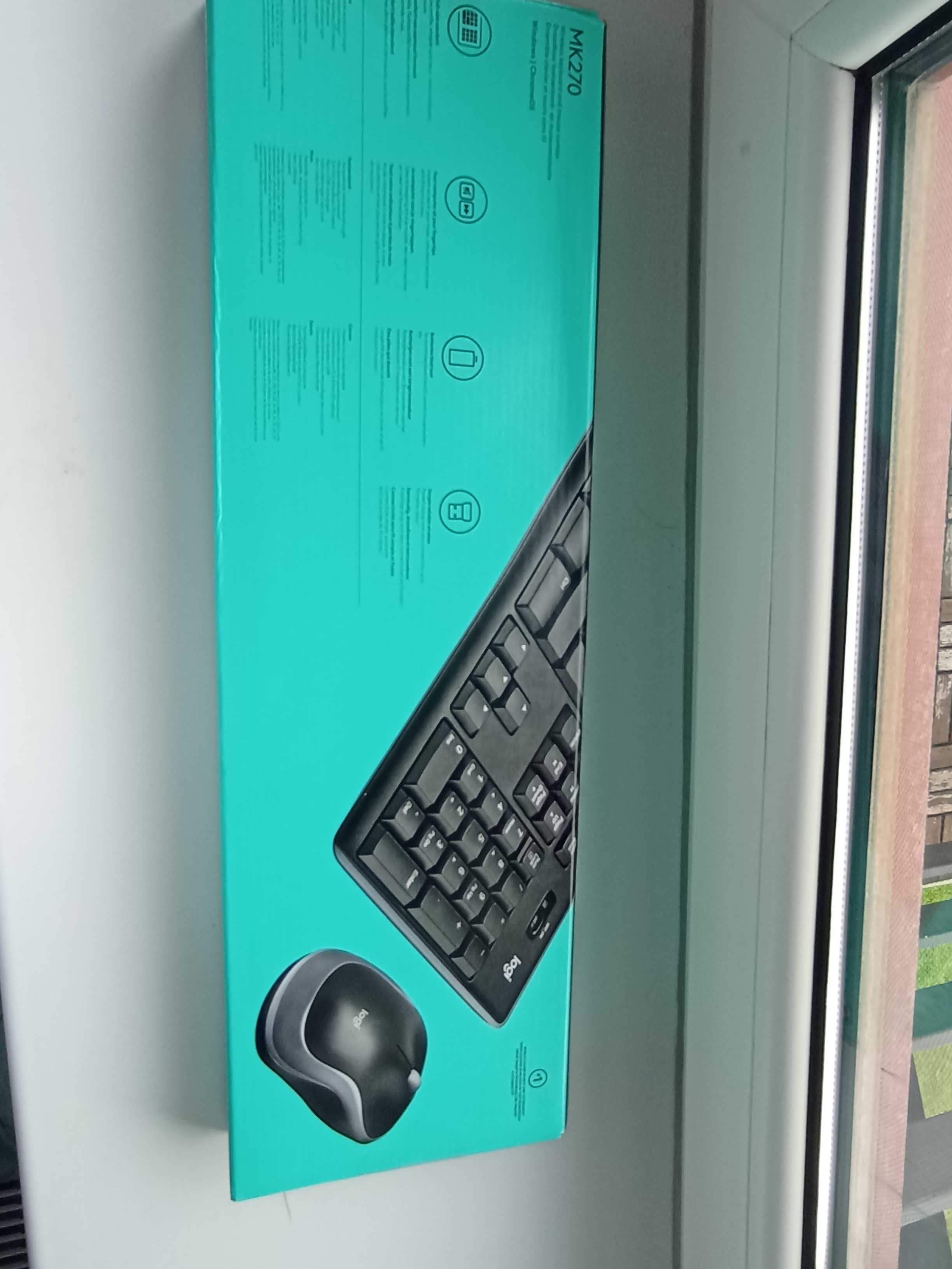 Logitech MK270 – bezprzewodowy zestaw USB – fabrycznie zapakowany