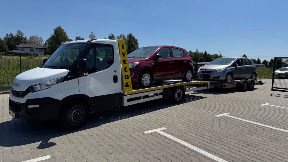 Laweta Autolaweta na kat. B Piaseczno Wynajem Wypożycz. Lawet i Busów