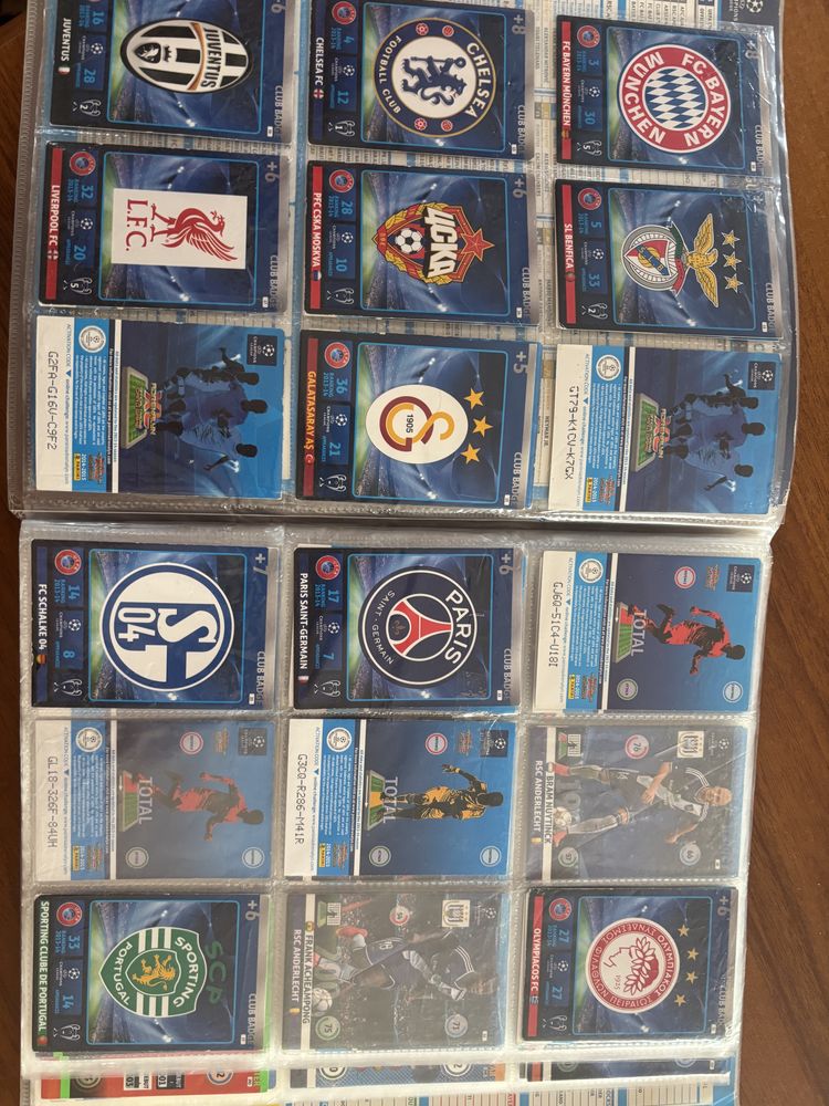 Karty pilkarskie 2014/15