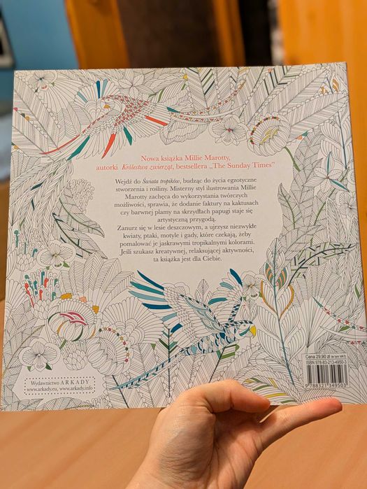 Nowa kolorowanka "Świat tropików" Millie Marotta