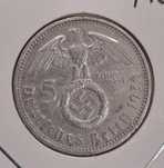 Nazi - 5 Marcos 1936 E