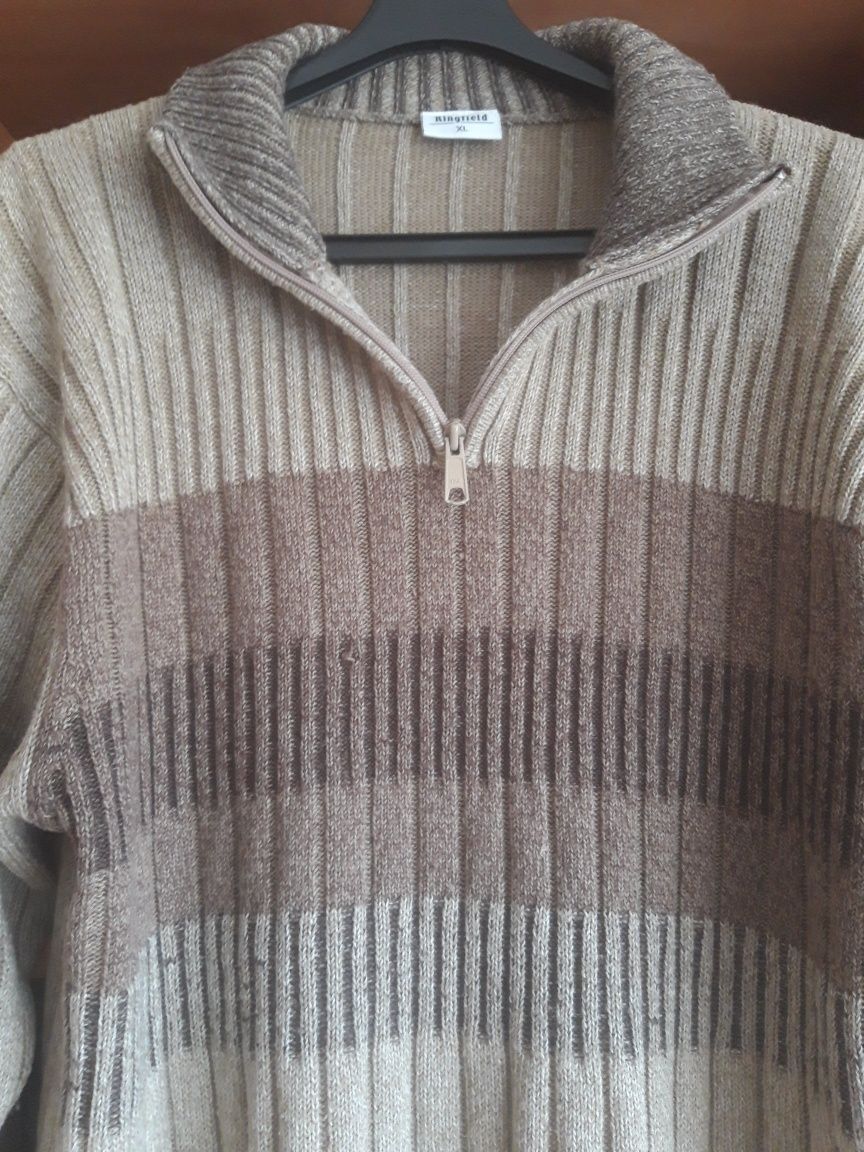 Elegancki sweter męski rozmiar XL  Kingfield