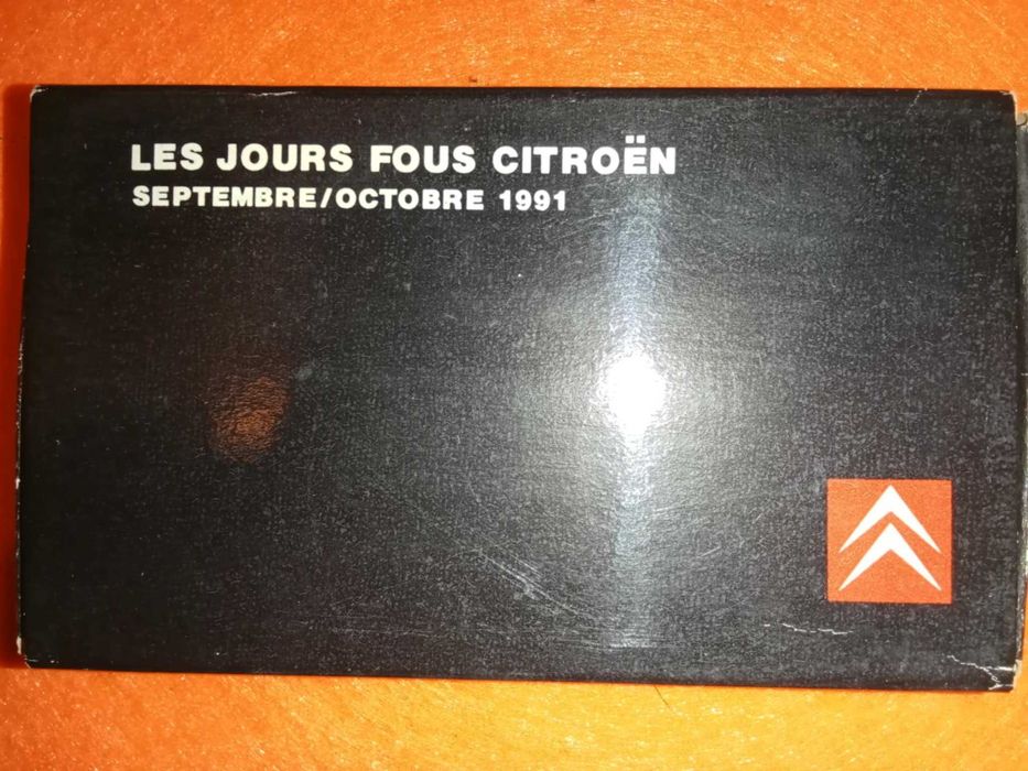 Citroen 5 Pins 1991 Coleção Oficial