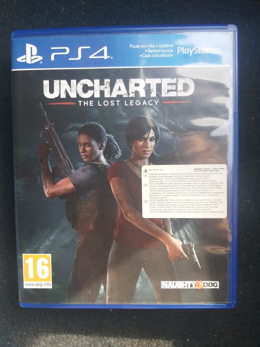 Gra Uncharted Zaginione Dziedzictwo PS4 Play Station ps4 the lost lega