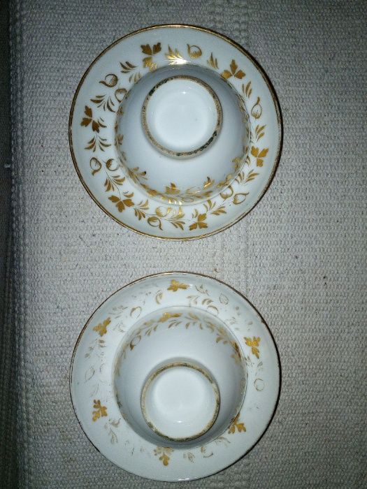 Tacinhas com prato antigas