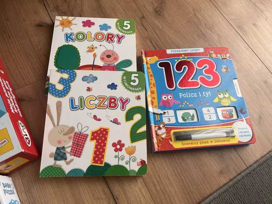 Zabawki i puzzle dla dzieci.