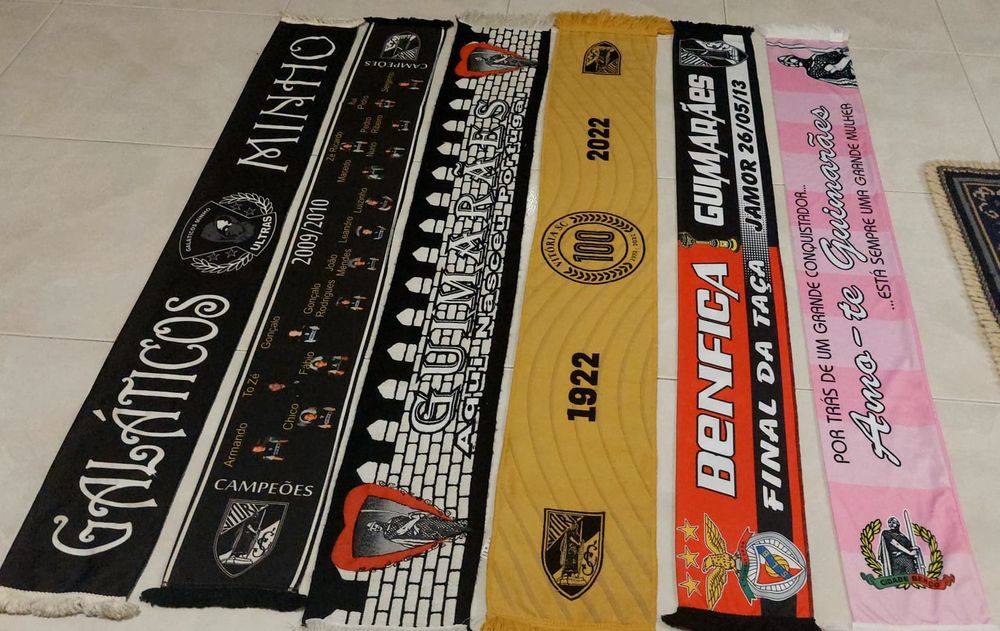 6 cachecois do vitoria de Guimaraes