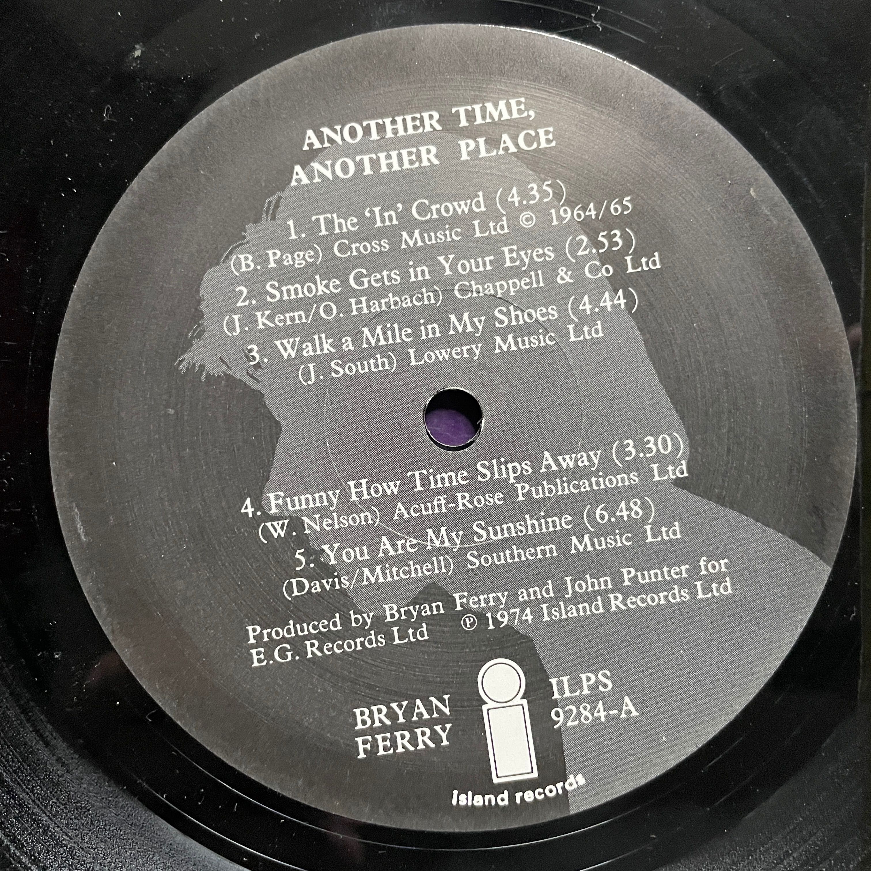 Another Time, Another Place Bryan Ferry [stan: EX-] i1