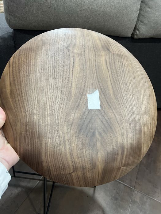 Mesa apoio zara preto e castanho