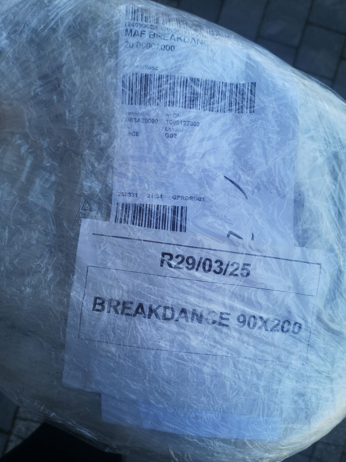 Materac nowy Breakdance 90x200