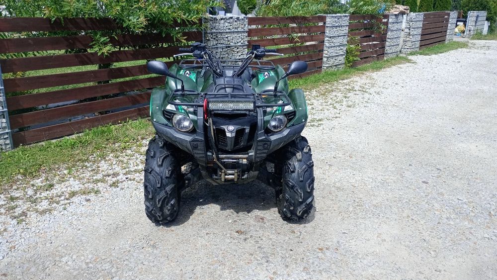 Quad Yamaha grizzly 700, 2011r.,  zarejestrowany