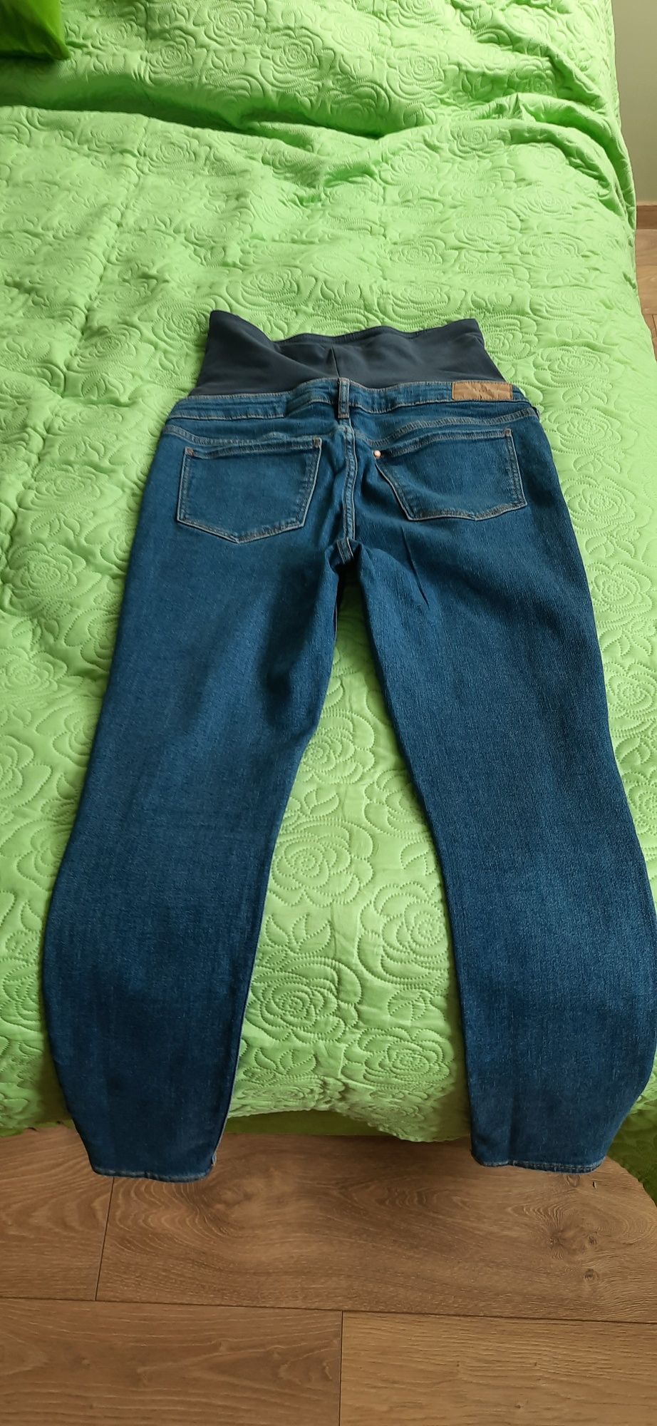 Spodnie  jeansowe ciążowe hm 38