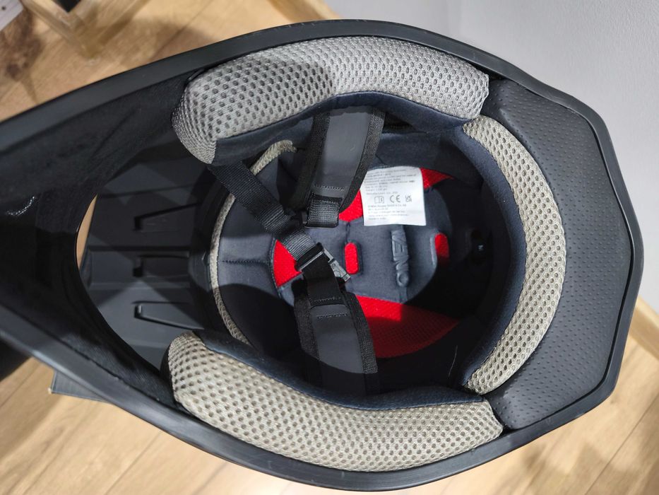 Kask O'NEAL sonus helmet solid black M fullface, worek