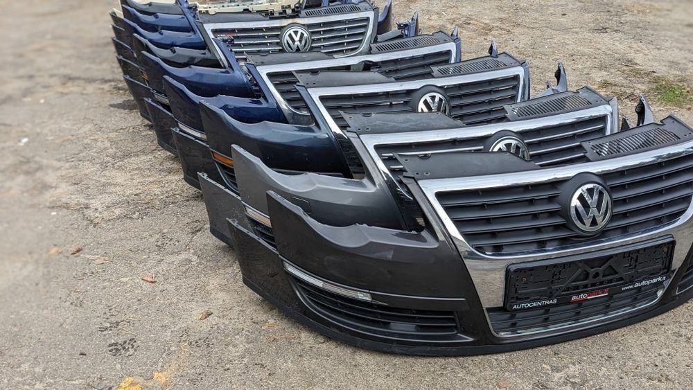 бампер передний passat b6 LC8Z LA7T LB5M LO41 LC5F LD5Q пассат б6