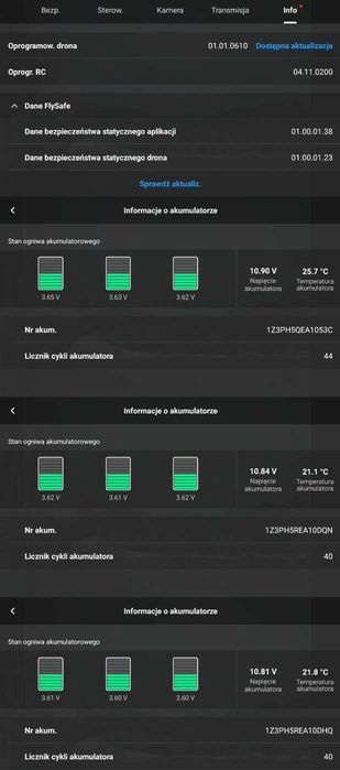 Dji Air 2 Fly More Combo plus dodatki, FCC, NFZ