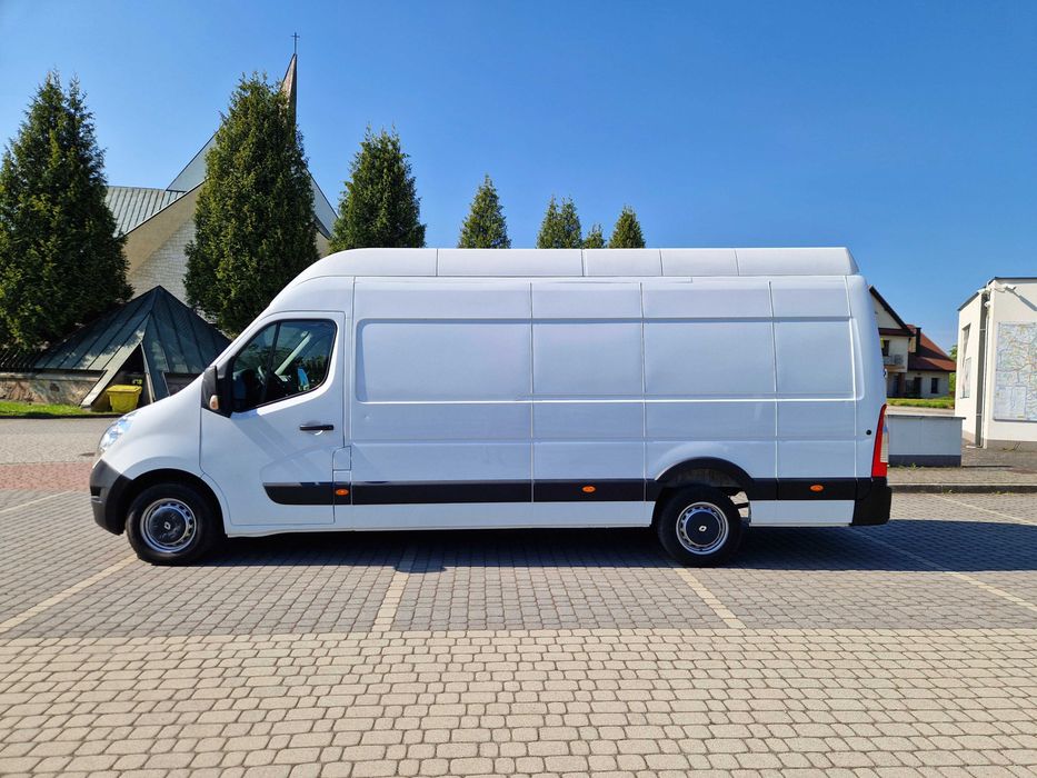 Renault Master Max Długi Furgon L4H3 Krajowy 1Wł Klima Faktura Vat 23%