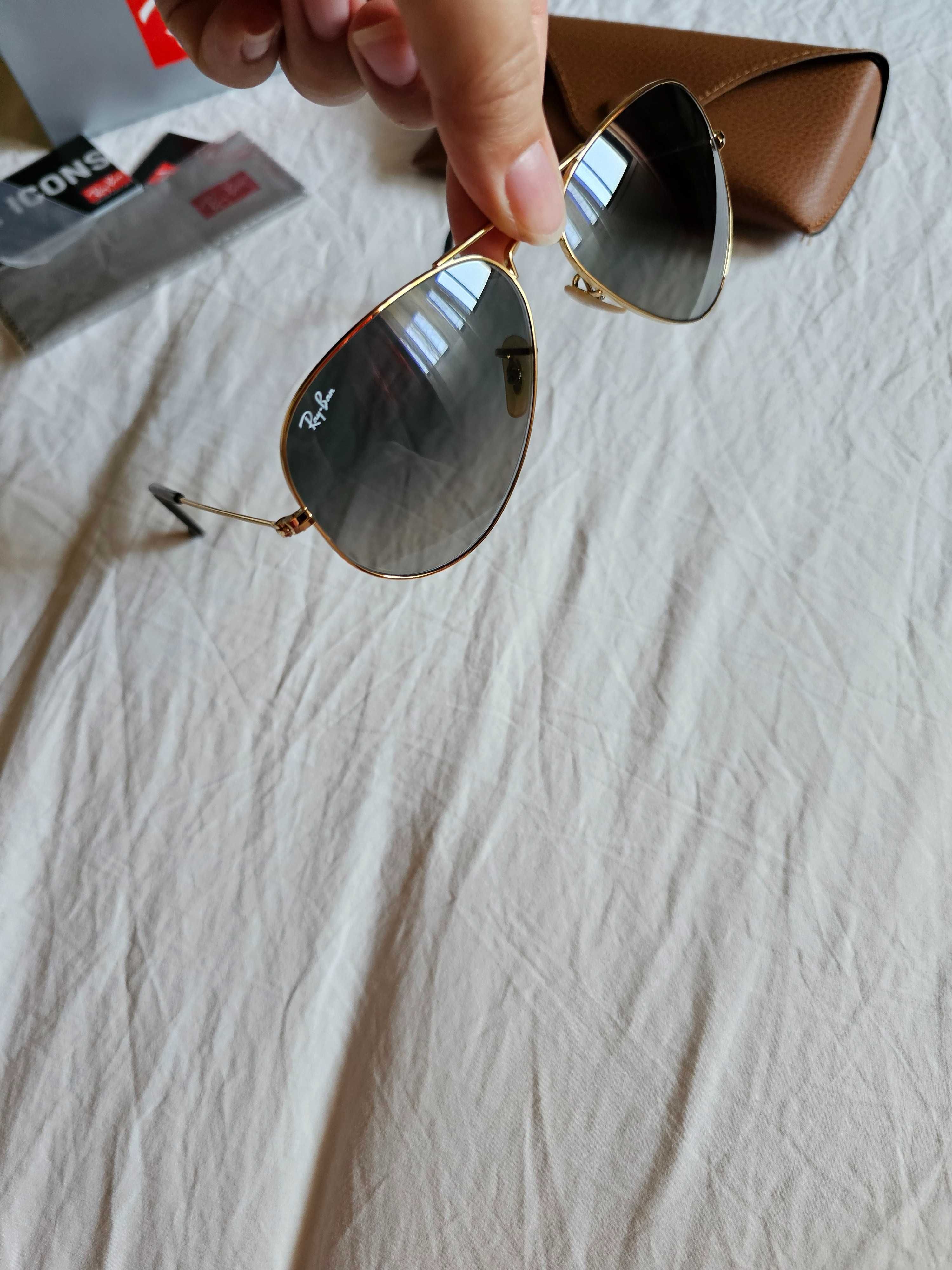 Óculos de sol Aviator da RayBan