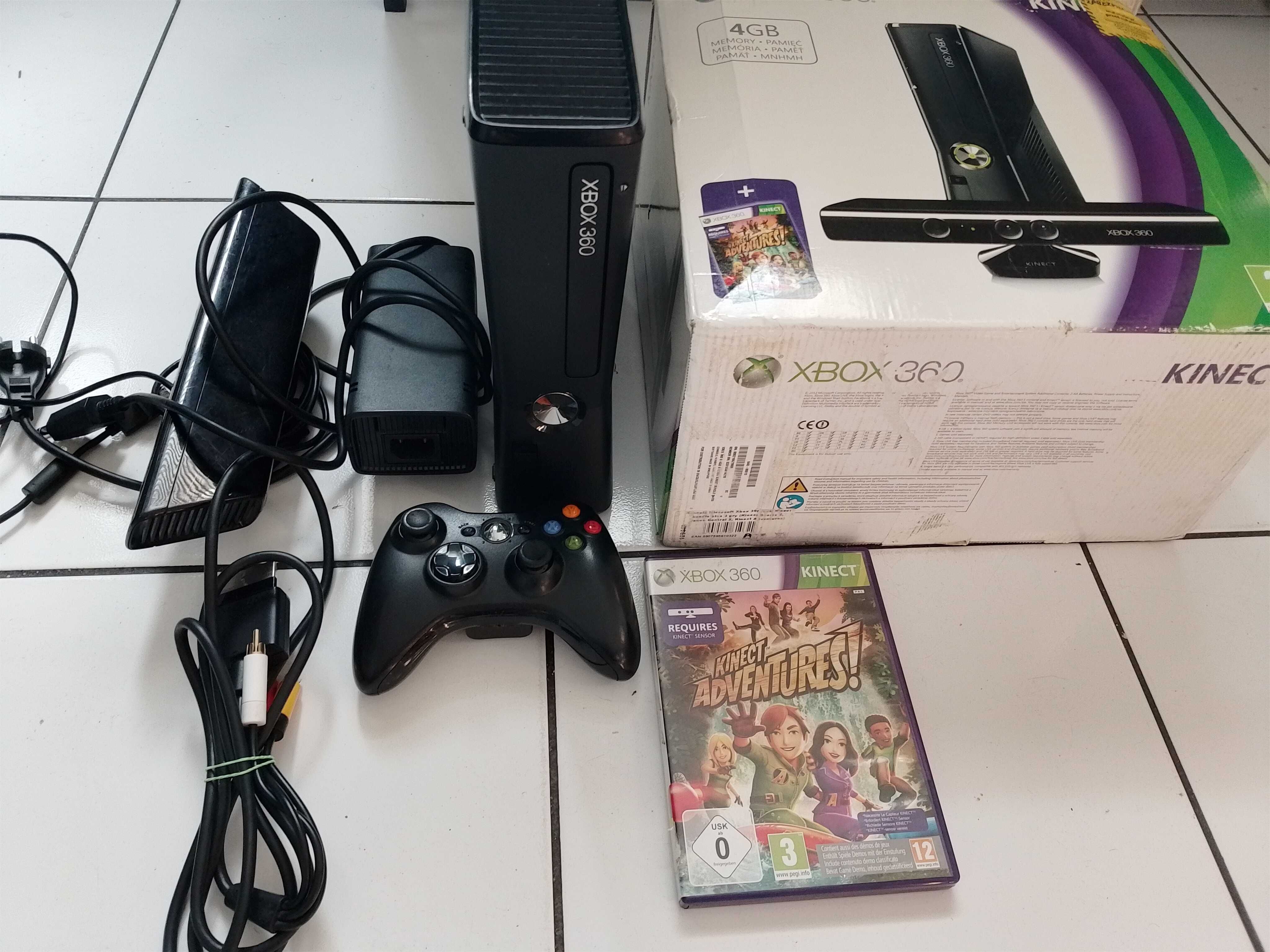 Xbox360 slim cały komplet z pudełkiem
Konsola i wszystkio sprawne