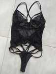Czarne koronkowe body r. M