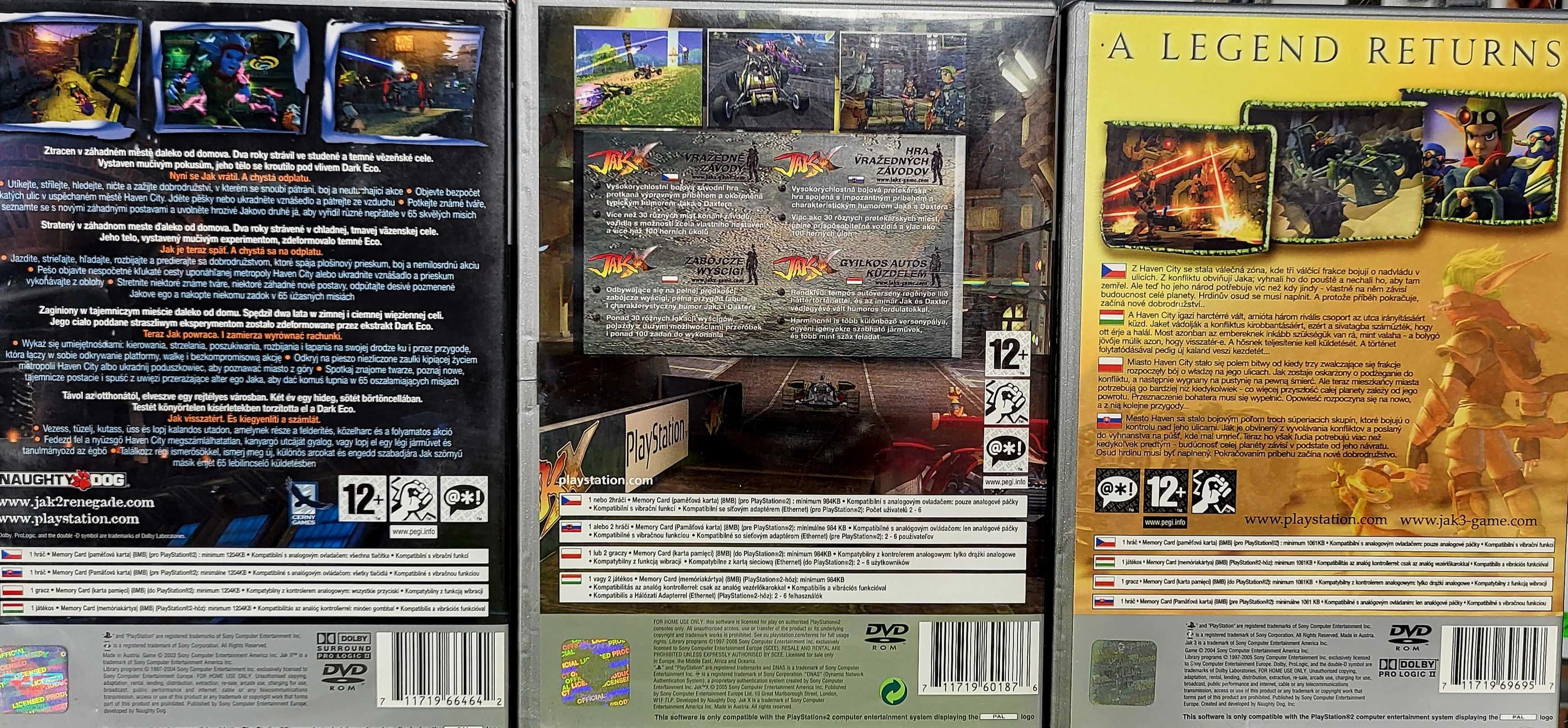 Jak PS2 Trylogia Jak X Jak 2, Jak 3 PS2 Tomland.eu