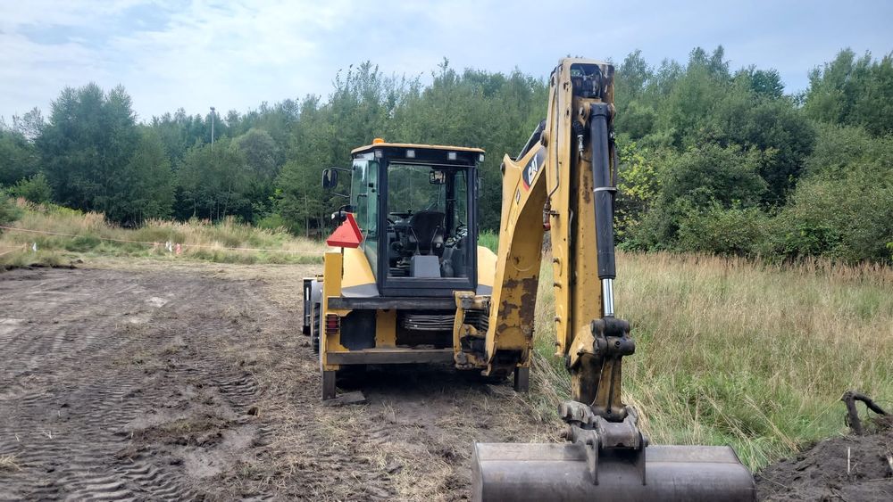 Koparko ładowarka CAT 428f2