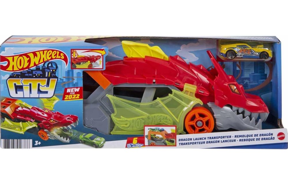 Hot wheels city dracon автовоз