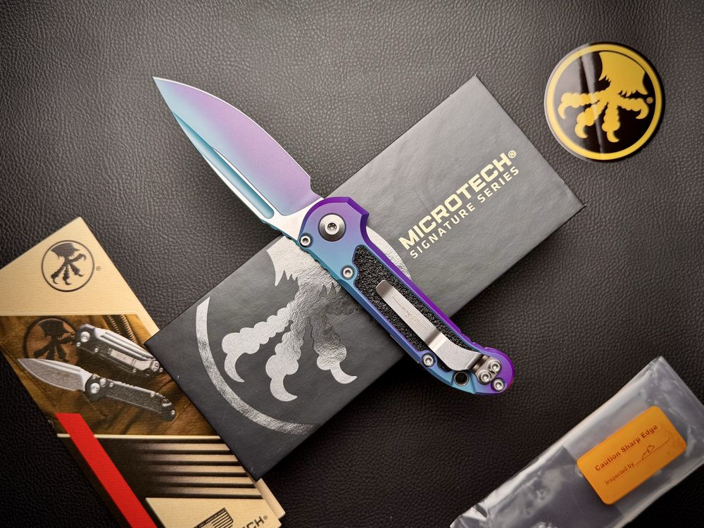 Нож Microtech LUDT Gen III Aurora M390MK Signature Series