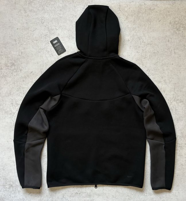 ОРИГІНАЛ! Кофта/зіпка Nike tech fleece чорна | M