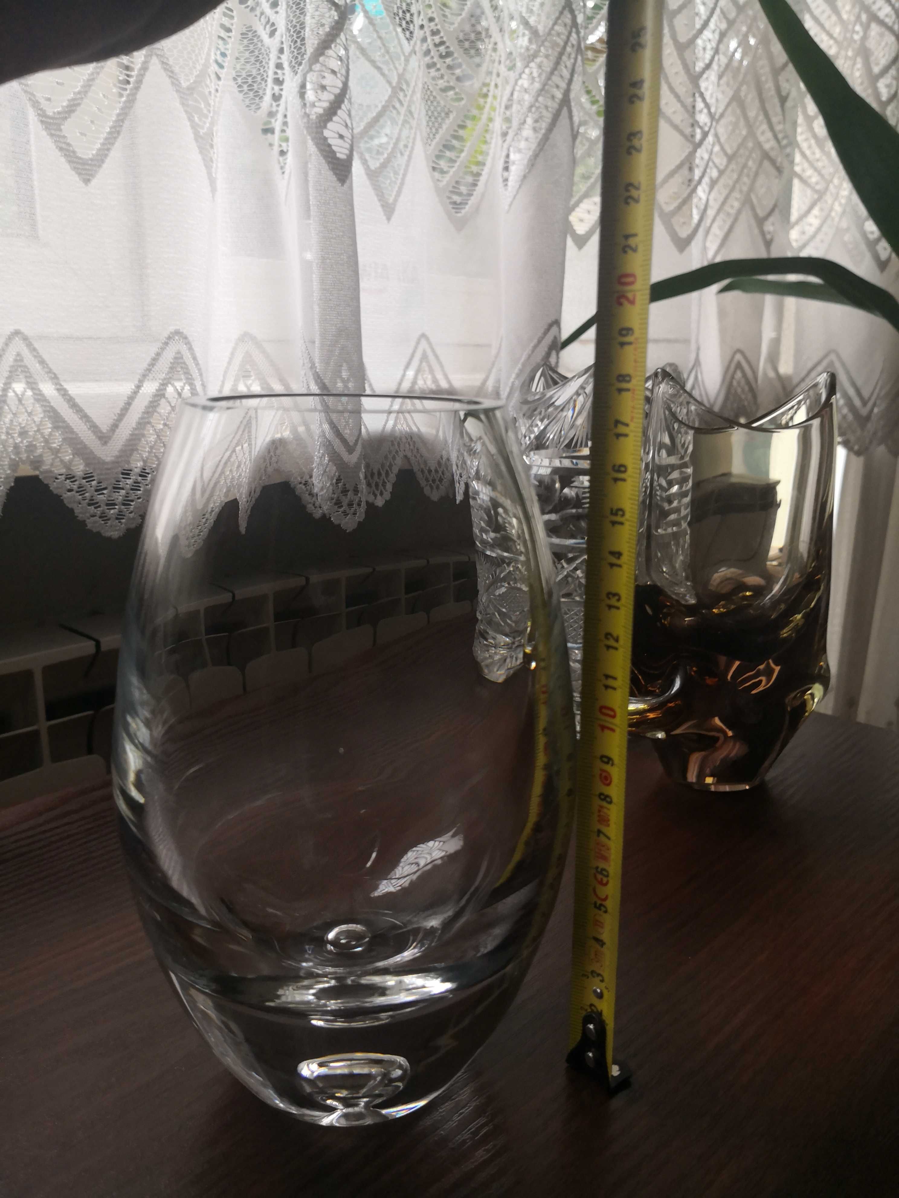 Wazon gruby, średniej wielkości opcjonalnie duża szklanka