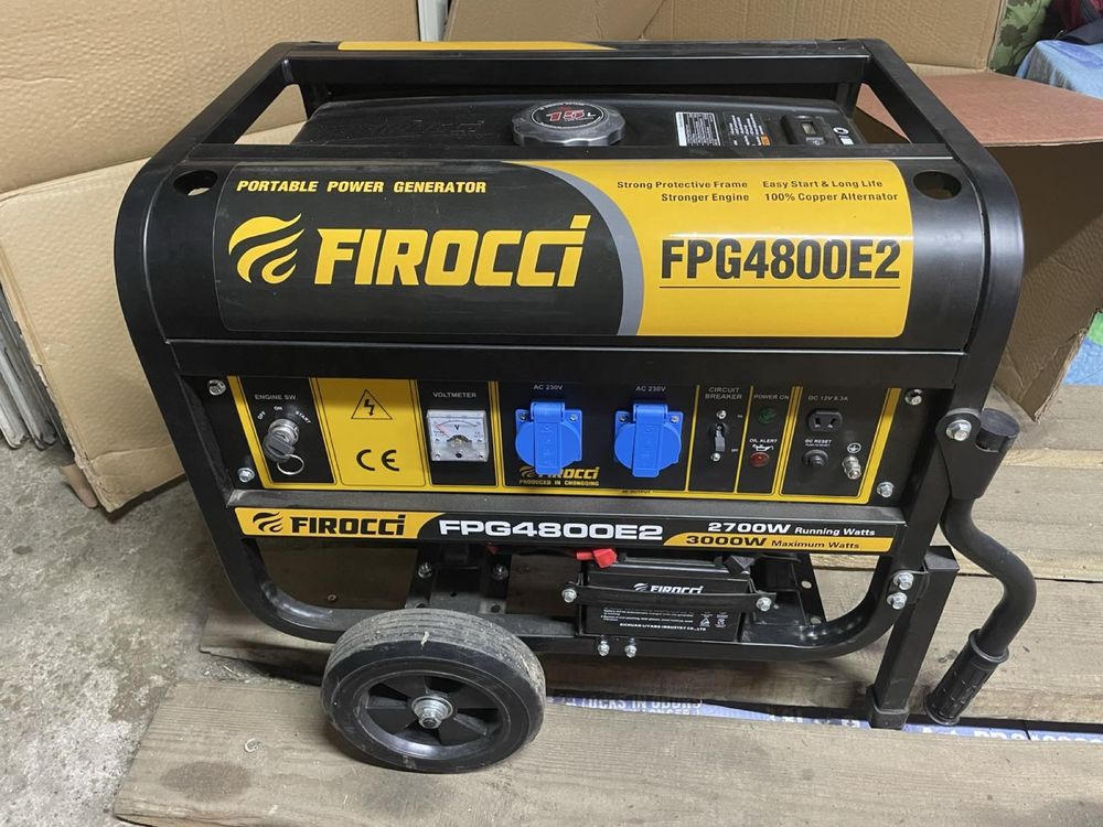 Генератор бензиновый Firocci FPG4800E2 2,7 кВт / 3 кВт 230 В