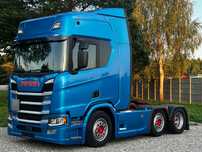 Scania R410 R450 R500 Pusher 6x2/4 cała na poduszce pełna możliwa opcja ASO Scania  R410 R450 R500 Pusher 6x2/4 cała na poduszce pełna możliwa opcja ASO