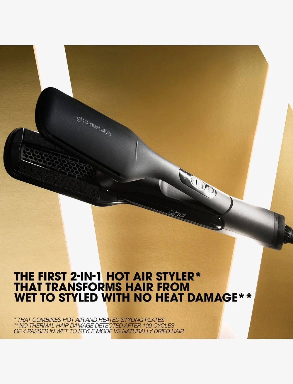 Ghd good hair day 2 in 1  професійний фен-вирівнювач