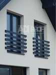 Balkon Francuski Balustrada Francuska podtynkowa aluminium