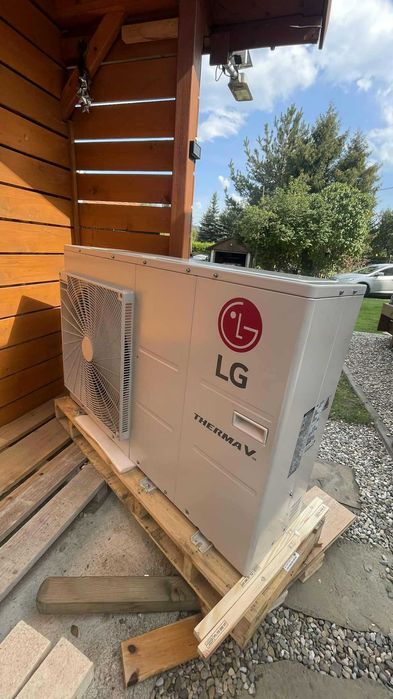 Nowa POMPA CIEPŁA LG Monoblok 9 kW HM091M Therma V 1-F
