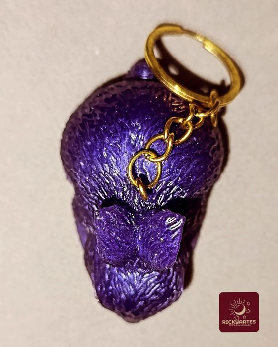 Porta Chaves coelhinho roxo