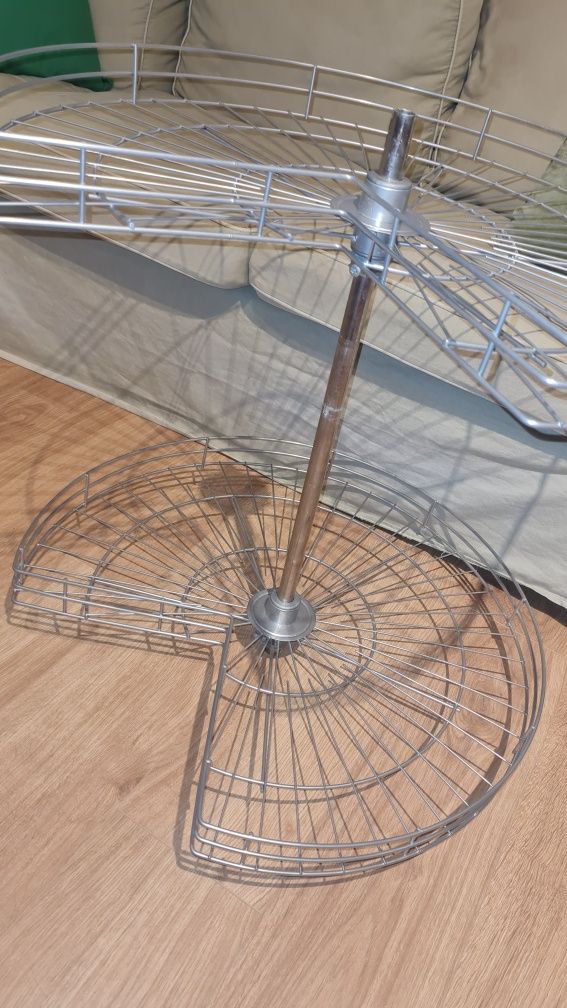 Kosz obrotowy 3/4 do szafki kuchennej 69cm