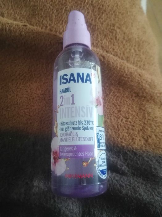 Isana olejek do włosów 2w1. Nowy