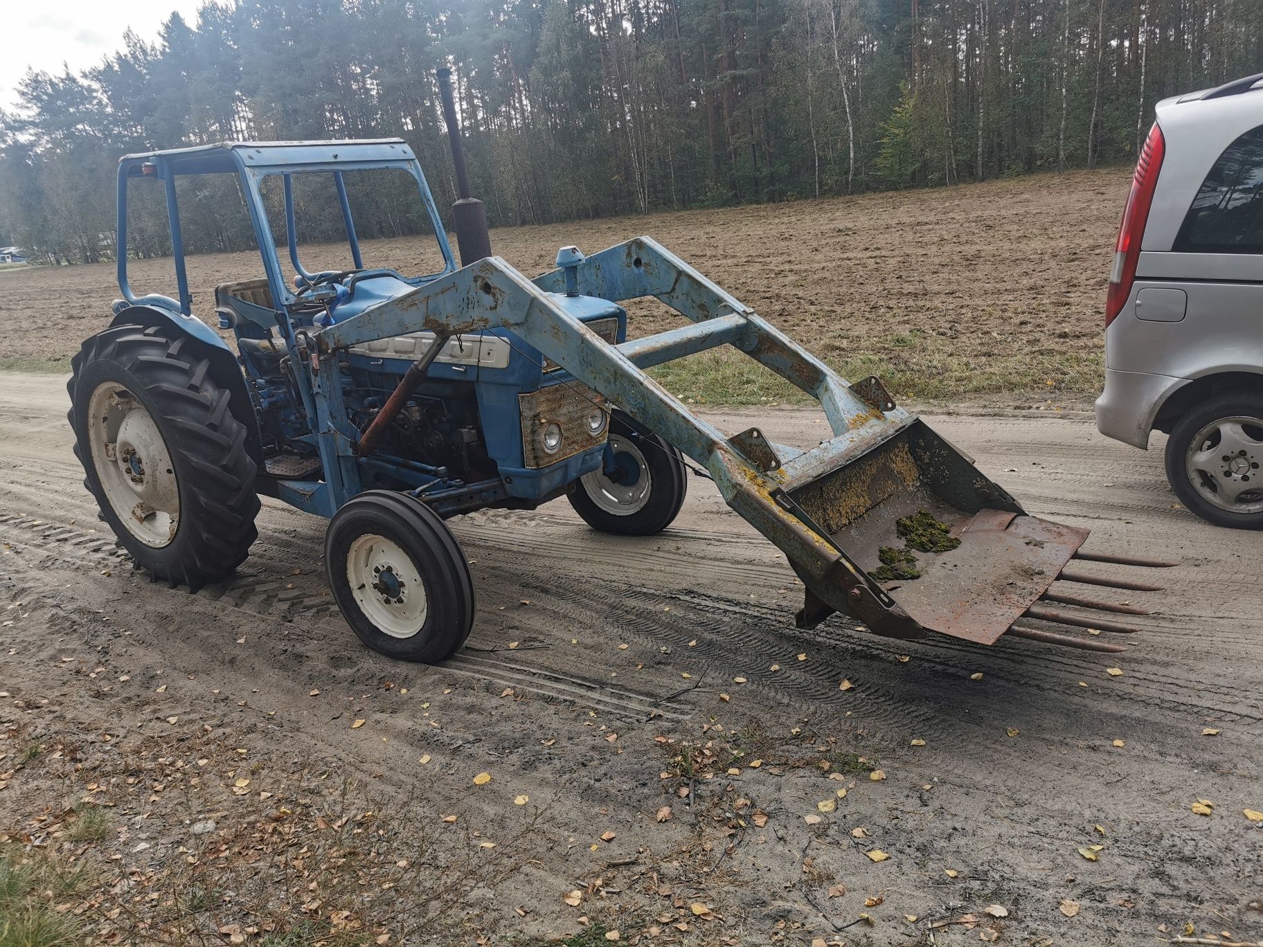 Ciągnik Ford 3000 z turem