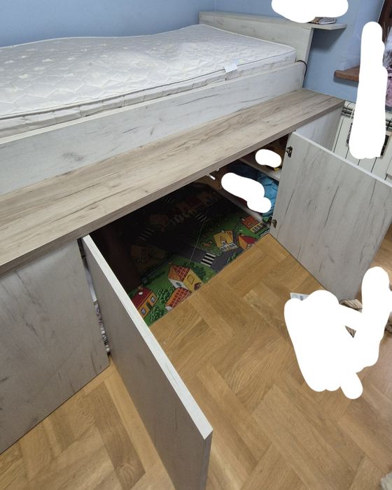 Łóżko ze skrytką łóżko piętrowe