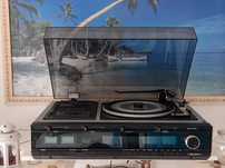Aparelhagem alta fidelidade gira discos hi fi Crown 1970