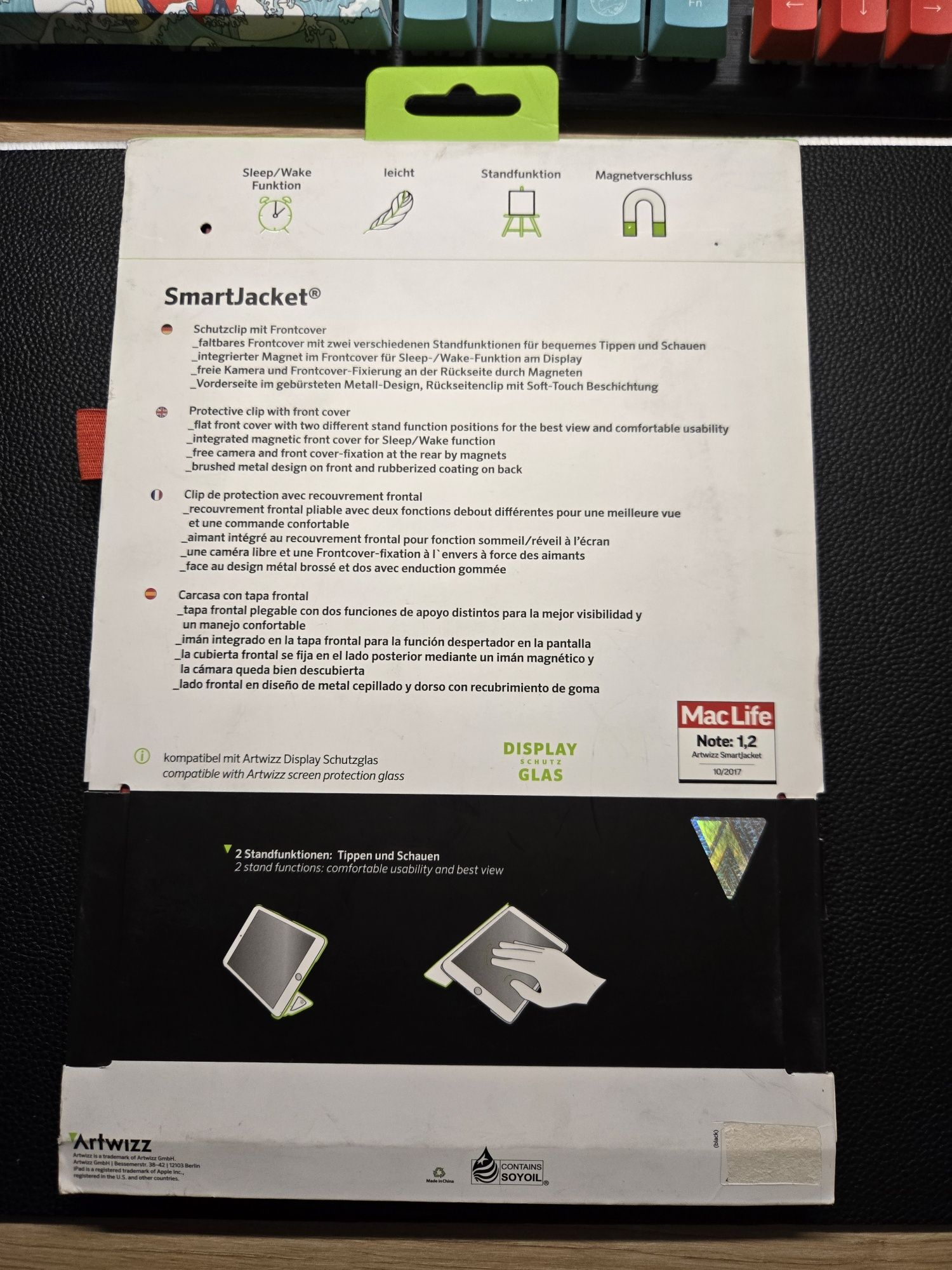Etui tablet iPad 11" – czerwone