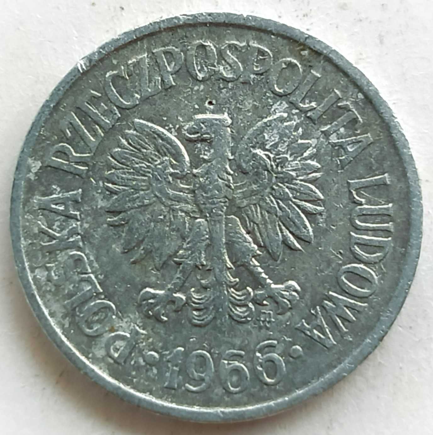 moneta 10 groszy z 1966 roku, PRL