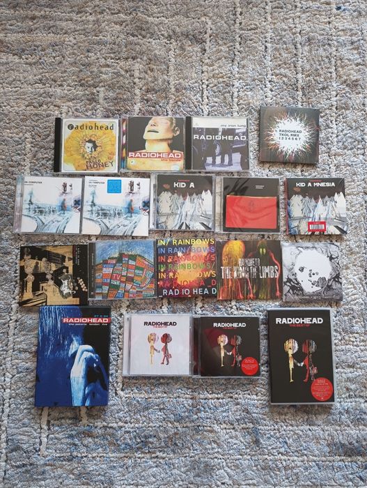 Radiohead zestaw płyt CD/DVD