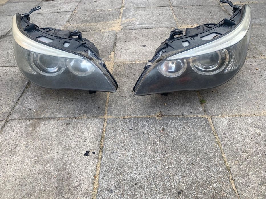 BMW E60 E61 lampa lewa prawa dynamic xenon bixenon skrętna D1S EUROPA