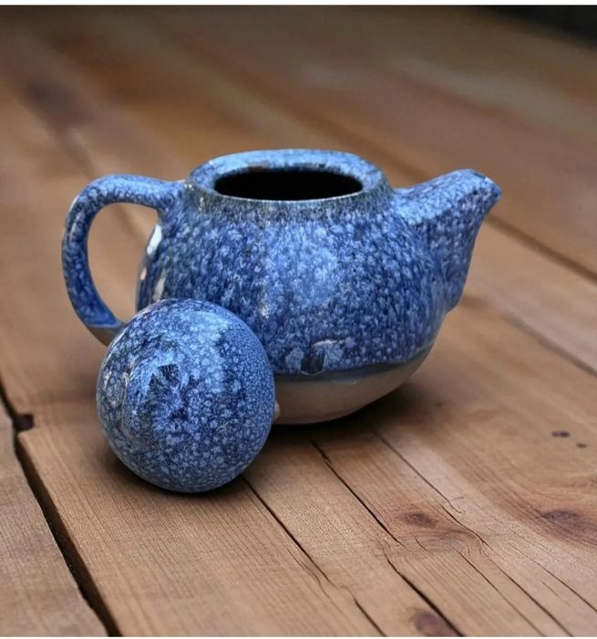 Зварювальний керамічний чайник ручної роботи 400мл