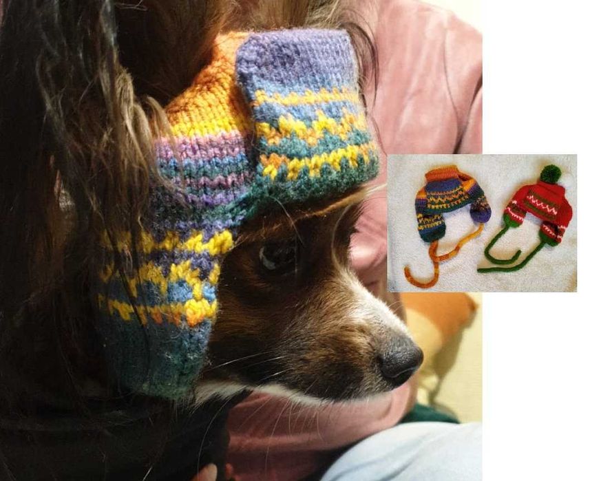 Fikuśna Czapeczka dla małego psa